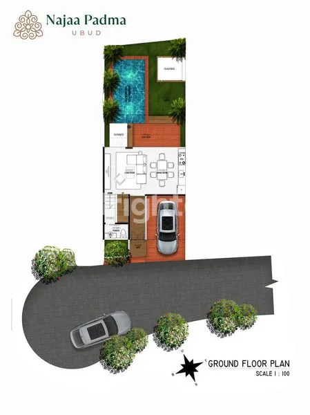 image JUAL VILLA PRIMARY NAJAA PADMA UBUD 2 LANTAI 2 KAMAR GIANYAR NAJAA PADMA UBUD  (6)