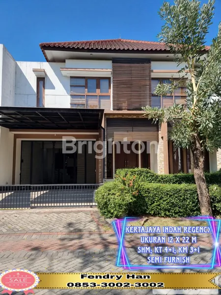 image RUMAH KERTAJAYA INDAH REGENCY FURNISH SIAP HUNI (1)