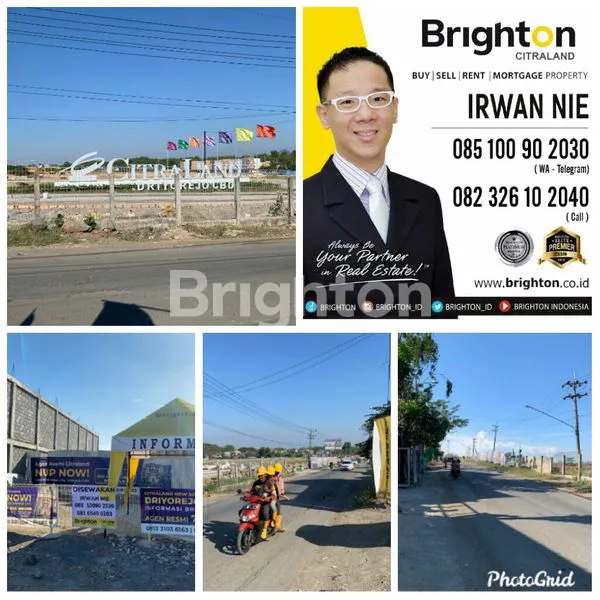 *KAVLING STRATEGIS JUAL / SEWA DI RY  PETIKEN* SUPER STRATEGIS DEPAN CITRALAND DRIYOREJO CBD