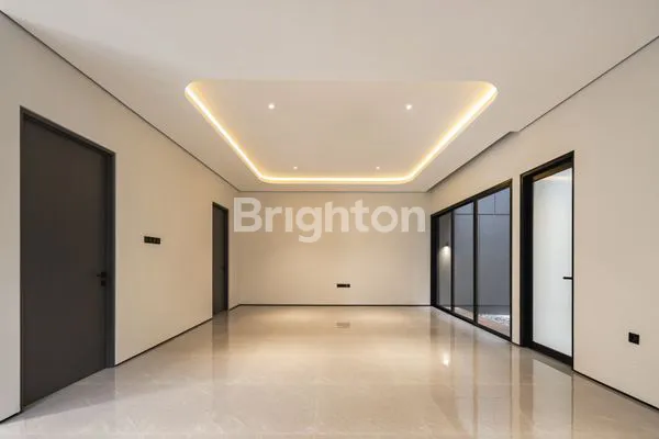 image TURUN HARGA! RUMAH BANGUNAN MANDIRI BRAND NEW CONTEMPORARY TROPICAL DESIGN DI BSD CITY (2)