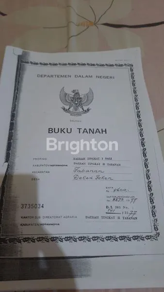 image DI JUAL TANAH CEMPAKA SELINGSING KEDIRI TABANAN 1500M²  (8)