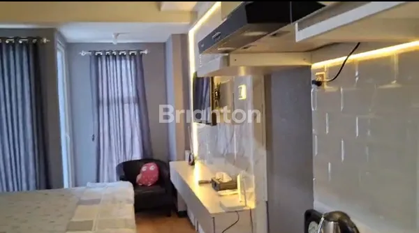 APARTEMEN STUDIO CONNECTING PAKUWON CITY MALL KONDISI FURNISHED