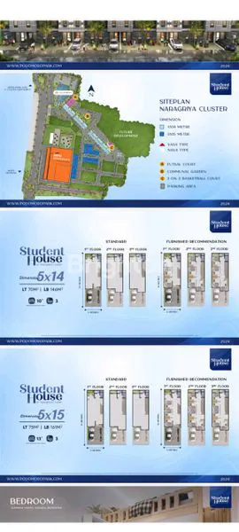 image RUMAH KOST DI KAWASAN PODOMORO PARK BANDUNG YANG DIKELILINGI BANYAK SEKOLAH DAN UNIVERSITAS TERNAMA DENGAN JUMLAH UNIT TERBATAS HANYA 70 UNIT SAJA (2)