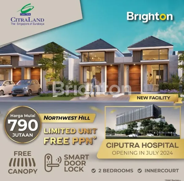 image RUMAH MINIMALIS 700 JUTAAN DI CITRALAND SURABAYA BARAT NOL DP (1)