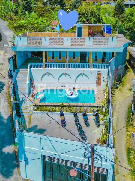 image VILLA + KOLAM RENANG +ROOF TOP &+ VIEW LEPAS DI CISARUA BOGOR (1)