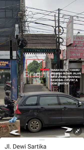 image TANAH STRATEGIS DI JALAN DEWI SARTIKA CIPUTAT DEKAT PINTU TOL PAMULANG (4)