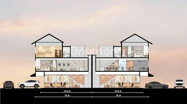 image RUKO RUKAN SHOP HOUSE 3 LANTAI DI KOTA BAGAN PIK 2 BANTEN (4)