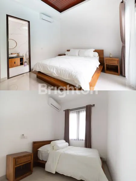 image VILLA FULLY FURNISH VIEW SAWAH DARI ROOFTOP, DENGAN 3 KAMAR TIDUR, GARDEN & POOL YANG CANTIK DI ABIANBASE (4)
