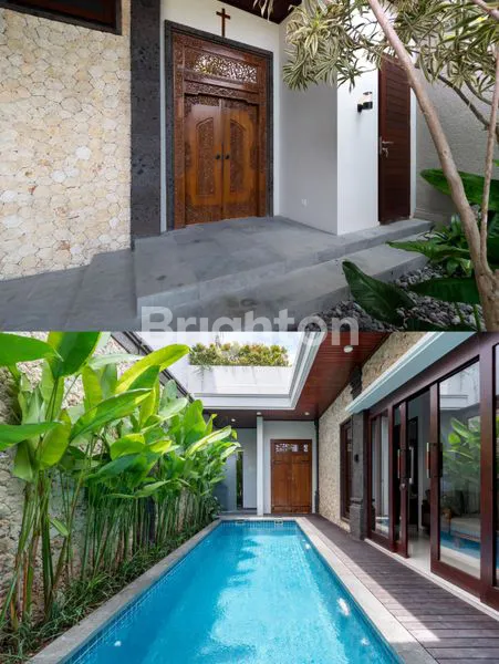 image VILLA FULLY FURNISH VIEW SAWAH DARI ROOFTOP, DENGAN 3 KAMAR TIDUR, GARDEN & POOL YANG CANTIK DI ABIANBASE (6)