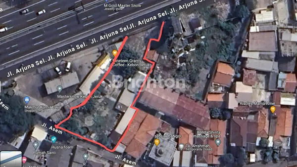 TANAH KOSONG KAVLING SIAP PAKAI LOKASI ARJUNA SELATAN DEKAT TOL KEBON JERUK JAKARTA BARAT