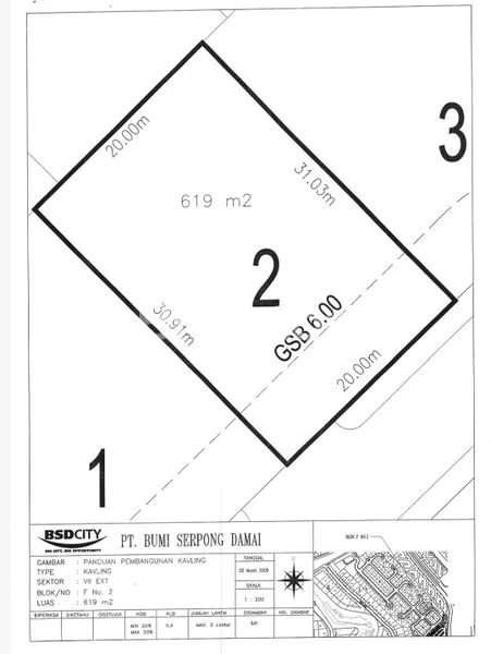 image KAVLING KOTAK BADAN DI TIRTA GOLF BSD TANGERANG (3)