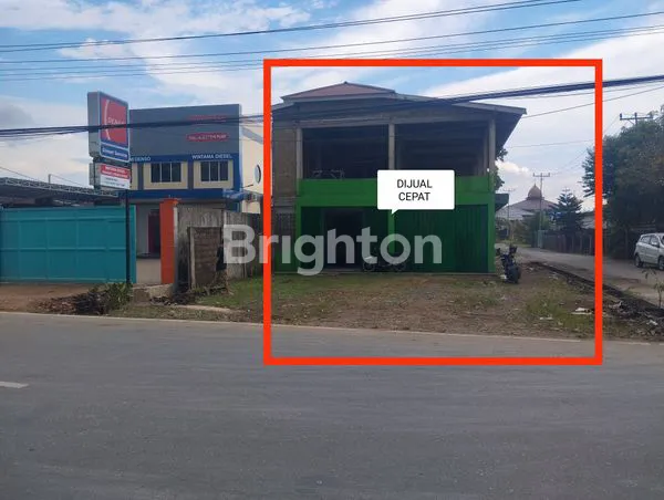 RUKO KOMERSIL 2 LT LUAS STRATEGIS DI BUDI UTOMO PONTIANAK UTARA