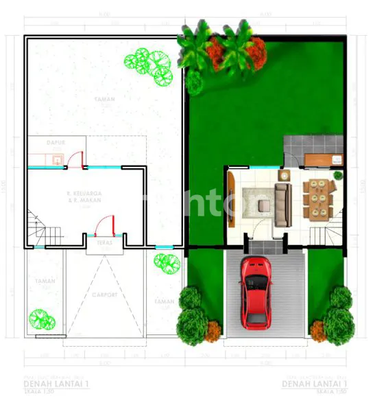 image RUMAH MODERN  DAN NYAMAN DI PERUMAHAN THE PEAK  DI MANGGAR  (2)