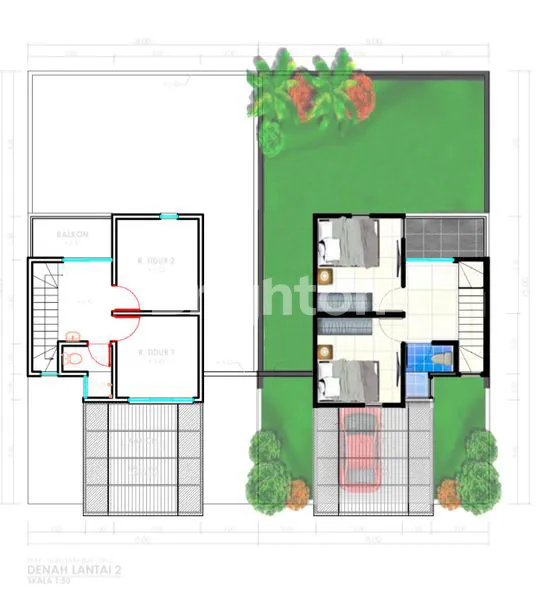 image RUMAH MODERN  DAN NYAMAN DI PERUMAHAN THE PEAK  DI MANGGAR  (3)