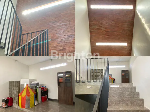 image RUMAH 2 LANTAI DESAIN INDUSTRIAL MODERN TERAWAT SIAP HUNIKARTIKA MAS REGENCY (2)