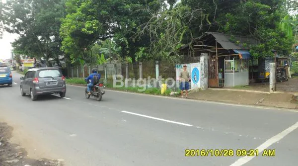 TANAH MAINROAD STRATEGIS DEKAT SPBU CEMPLANG BOGOR