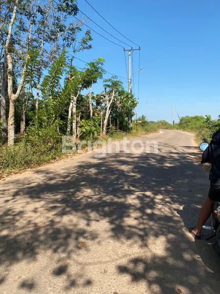 TANAH KERAS PINGGIR JALAN DEKAT CAMP BUKIT GANDUS AREA GANDUS