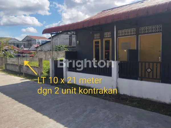image TANAH DENGAN 2 UNIT KONTRAKAN MURAH LOKASI STRATEGIS PONTIANAK UTARA (1)