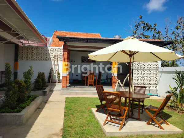 RUMAH  BARU 5 KT MURAH LENGKAP  SUNYI JAUH DARI KERAMAIAN  KAWASAN KUTUH KUTA SELATAN