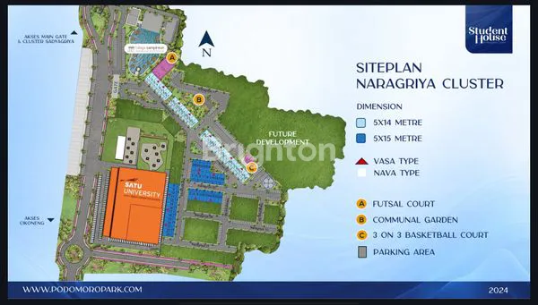 image RUMAH KOST STUDENT HOUSE NARAGRIYA PODOMORO PARK BANDUNG, INVESTASI TERBAIK (7)