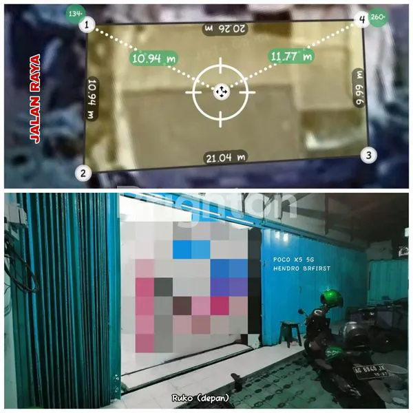 RUKO LOKASI STRATEGIS DI DAERAH MOJOROTO - KOTA KEDIRI