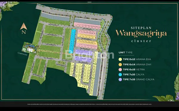 image PODOMORO PARK CLUSTER WANGSAGRIYA TIPE CALYA (3)