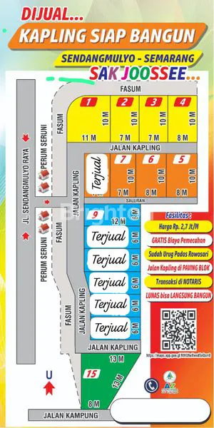 image TANAH KAVLINGAN, STRATEGIS, SIAP BANGUN DI TEMBALANG DEKAT UNDIP (5)