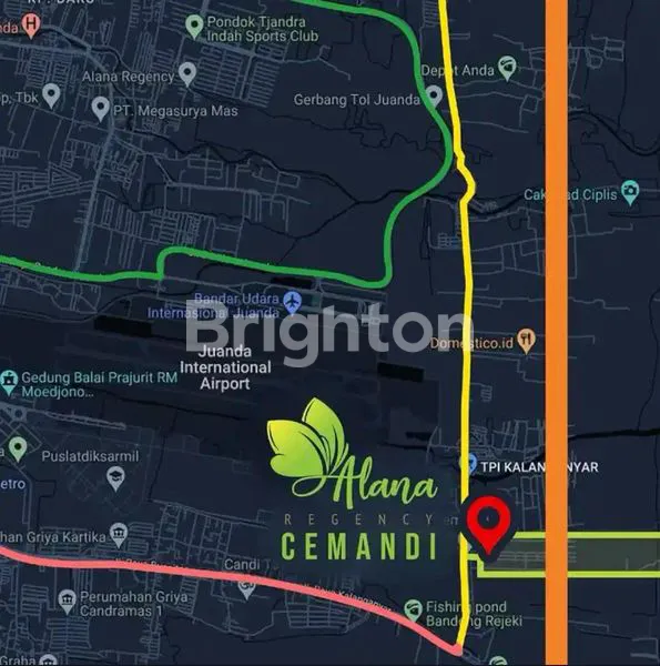 image RUMAH SHM 2KT CARPORT 3 MOBIL DI ALANA REGENCY (6)