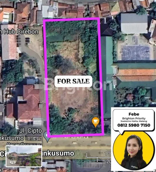 TANAH PREMIUM DI DR. SOETOMO CIREBON
