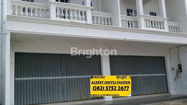 RUKO STRATEGIS DI JANTUNG KOTA SAMARINDA, BUNG TOMO, AKSES MUDAH DAN BERSERTIFIKAT SHM