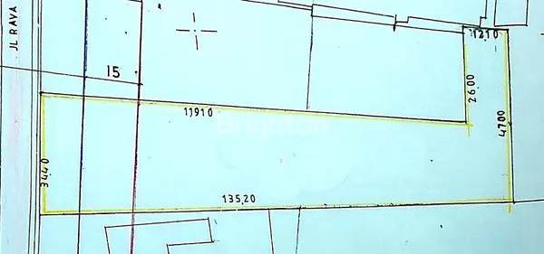 TANAH KOSONG DI PINGGIR JALAN BESAR, RAWAMANGUN - JAKARTA TIMUR [K 1121 J]