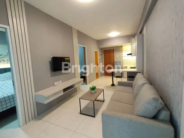 image APARTEMEN MEWAH 2BR FULL FURNISH VIEW POOL DI PUNCAK BUKIT GOLF (3)