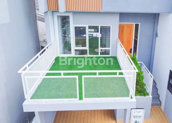 image RUMAH DENGAN BALKON LUAS BERGAYA MODERN SCANDINAVIAN EROPA DI DEPOK (2)