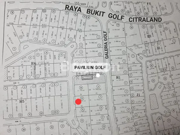image TANAH KAVLING PAVILIUN GOLF CITRALAND DEKAT CLUBHOUSE, JLLB (6)