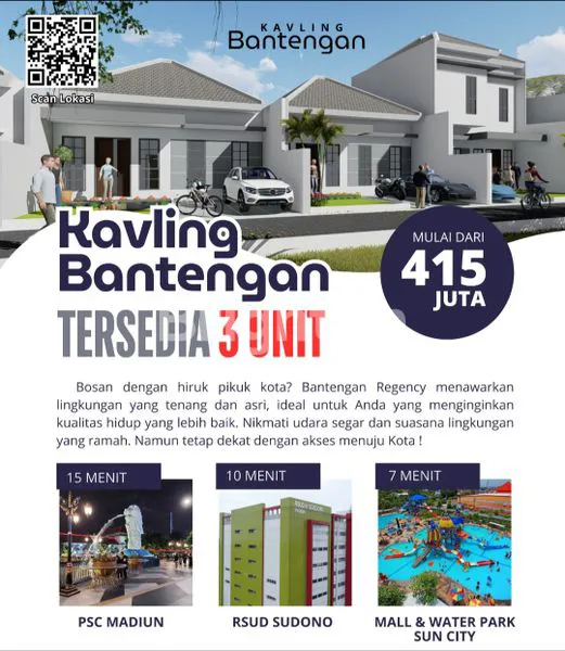 Gambar Property KAVLING BANTENGAN HANYA 3 UNIT