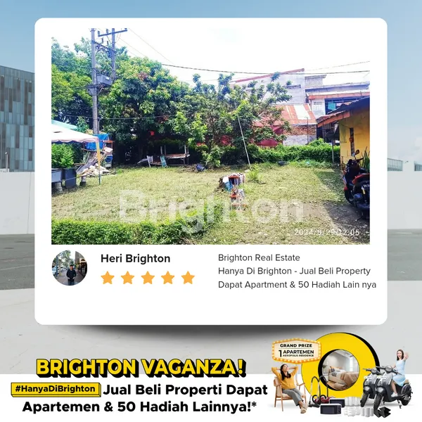 image TANAH JL. SEI BATANG HARI. INTI KOTA & STRATEGIS. PANJANG. 102,5 M (5)